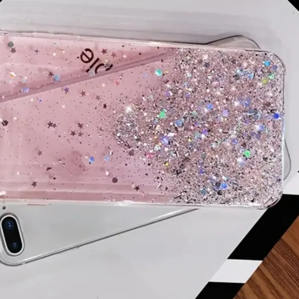 Brand new Apple IPhone 14 Pro Max Glitter Clear Soft Silicone Phone case